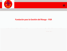 Tablet Screenshot of gestiondelriesgo.org